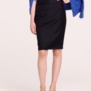 J.Crew The Pencil Skirt Black